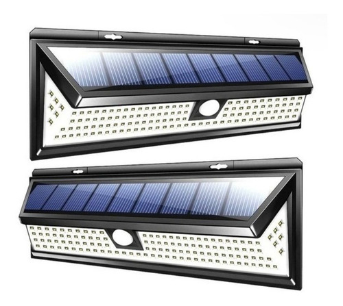 Foco Exterior Solar 118 Led Sensor Movimiento