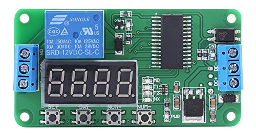 Módulo De Relé De Interruptor De Control De Retardo De Autom