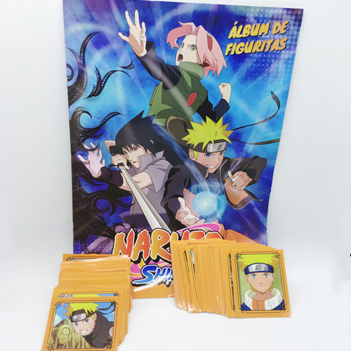 Naruto - Album + Figuritas A Pegar!