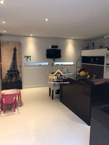 Imagem 3 de 30 de Sobrado Com 3 Dormitórios À Venda, 360 M² Por R$ 1.200.000 - Boqueirão - Praia Grande/sp - So0042