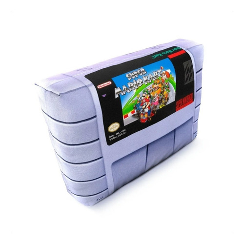 Imagen 2 de 4 de Cojín Super Nintendo Super Mario Kart 30x20cm Vudú Love