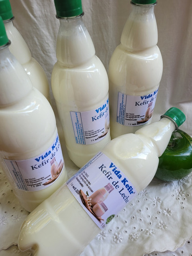 Yogurt Bebible Probiótico Natural- Sin Tacc. Kefir De Leche