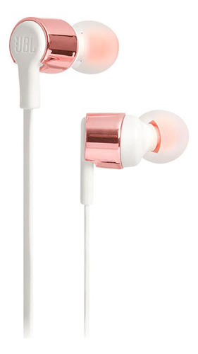 Audífonos Jbl T210 In-ear Rose Gold