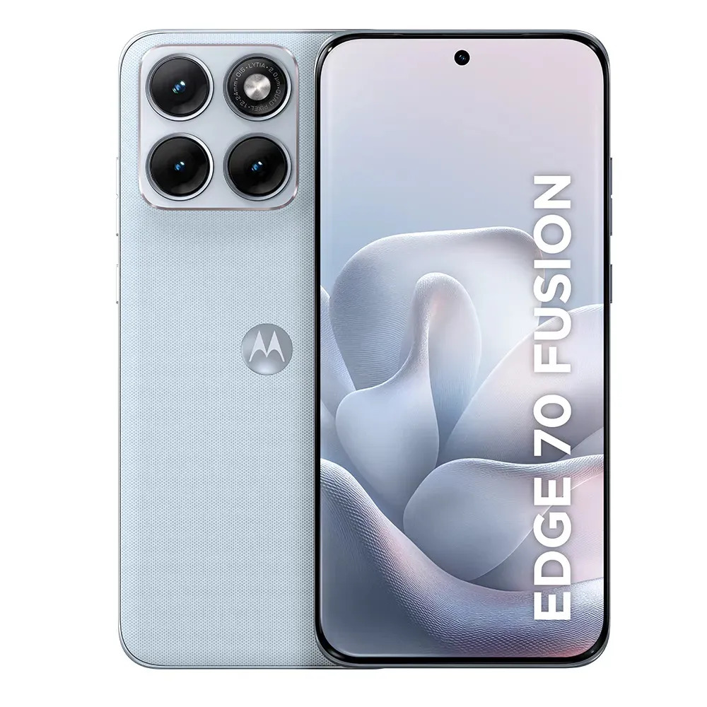 Smartphone Motorola Edge 70 Fusion 5g - 256gb 12gb Ram + 12gb Ram Boost, Camera 50mp Sony Lytia 710, Tela 1.5k Extreme Amoled 144hz - Branco