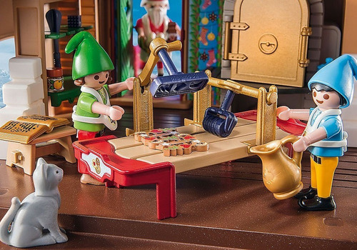 A Playmobil 9493 Panadería Papá Noel Navidad Playlgh
