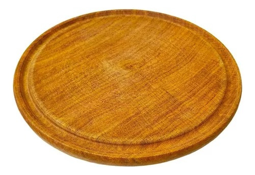 Plato Asado Pizza Madera 24 Cm 