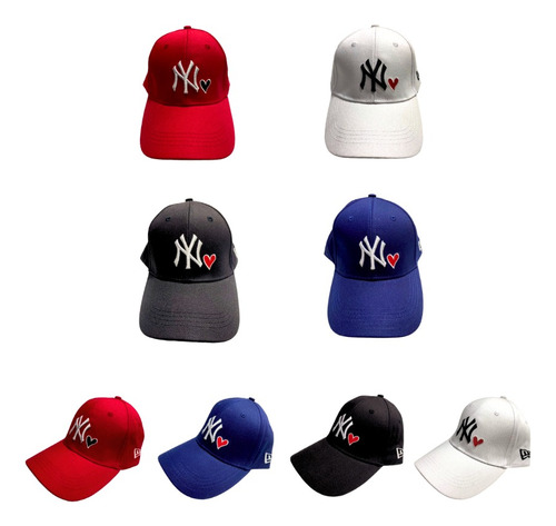 Pack 12 Gorras Clasicas, Algodon, Con Logo Bordado Importado