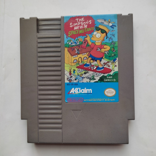 The Simpsons Bart Vs The Space Mutants Nintendo Nes