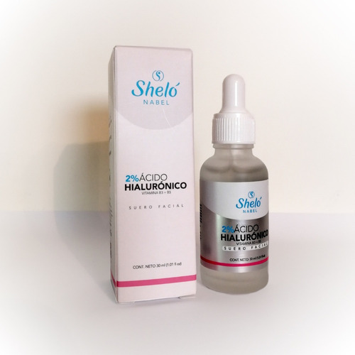 Acido Hialuronico Uso Cosmetico Suero Facial + B3 B5 30 Ml