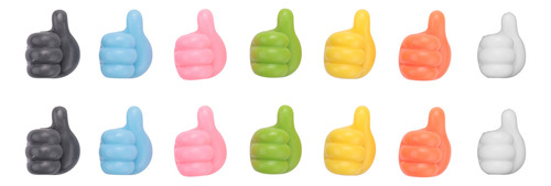 Gancho De Pared De Silicona Para Pulgar, Autoadhesivo, Multi