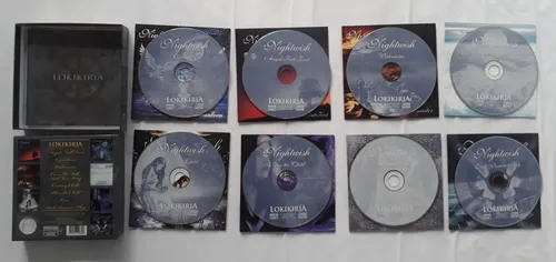 Box 8x Cd (nm) Nightwish Lokikirja Ed Eu Ltd C/livreto Box 8x Cd (nm) Nightwish Lokikirja Ed Eu Ltd C/livreto