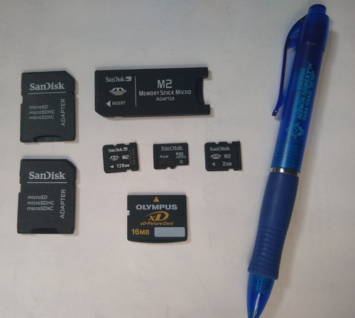 Imagem 2 de 7 de Sandisk Cartão De Memoria E Adaptador / Adapter