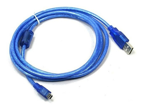 Cable 2.0 Usb A 5 Pin M-m 1.8 M Color Azul