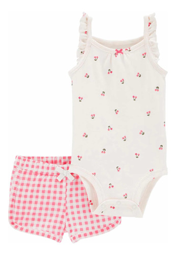 Set De 2 Y 3 Piezas Conjuntos Bebé Niña, Marca Carters Nuevo