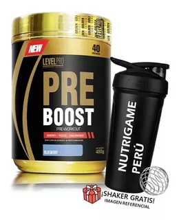 Pre Boost 40 Servicios Pre Entreno Level Pro - Tienda Fisica