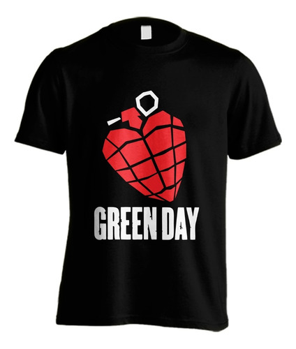 Remera Green Day #11 Rock Artesanal Planta Nuclear