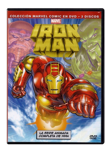 Iron Man Serie Animada Completa 1994 Marvel Dvd