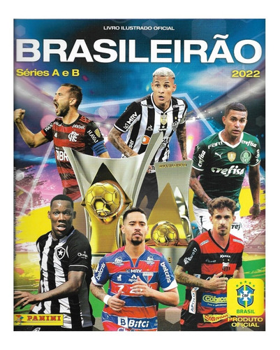 Álbum + Lote 50 Figurinha Campeonato Brasileiro 2022 Série B