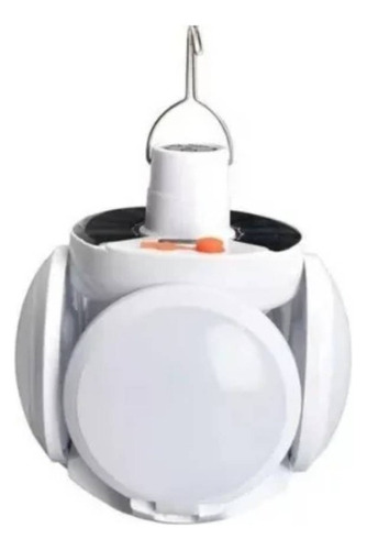 Lámpara Recargable Solar Linterna Camping Led --para Acampar