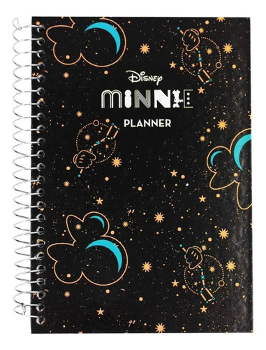 Planner Permanente Capa Dura 80 Folhas Minnie Mouse Disney