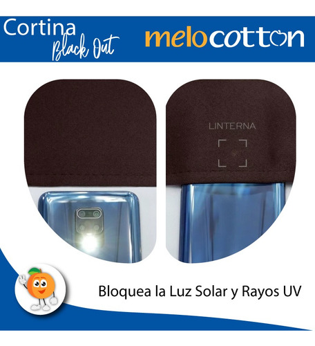 Imagen 7 de 10 de Cortinas Blackout 275cm Ancho X 215cm De Largo En 2 Paneles