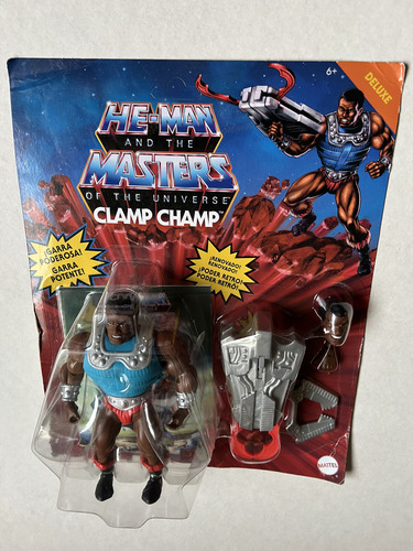 Masters Of The Universe Origins Clamp Champ Action Figure (Usado)