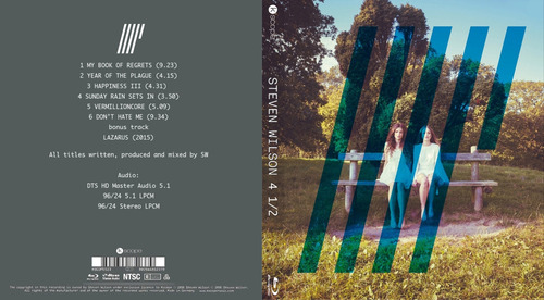 Blu Ray Audio Steven Wilson - 4 1/2 - Autorado