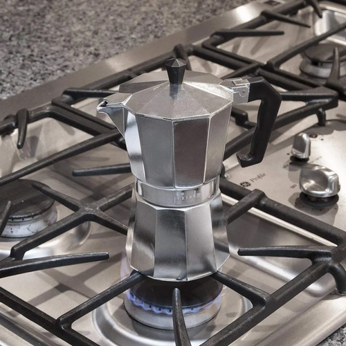 Cafetera Prensa Italiana 3 Pocillos Chica Aluminio
