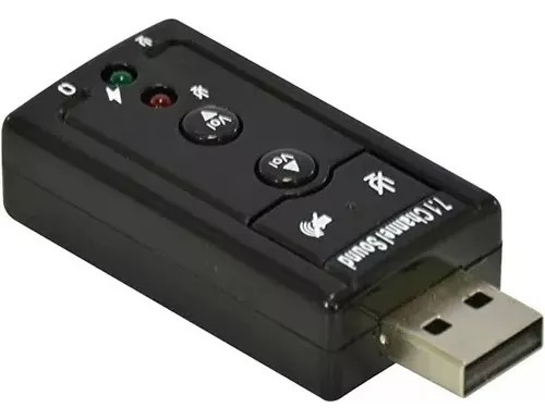 Adaptador Som Usb 2.0 Exbom Usom Externo Preto