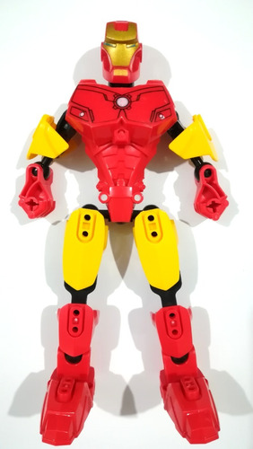 Iron Man De Los Avengers De Marvel Armable Articulado 19 Cm.