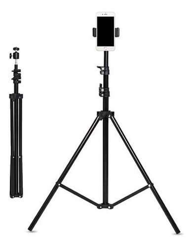 Tripode Multiuso Altura Max 2.1m Incluye Clip Para Celular