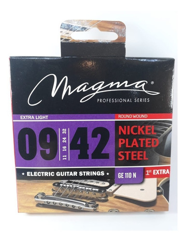 Encordado Para Guitarra Electrica Magma 09-042