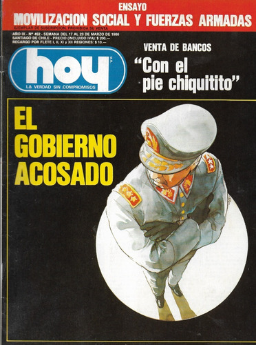 Revista Hoy N° 452 / 17 A 23 Marzo 1986 / Venta De Bancos