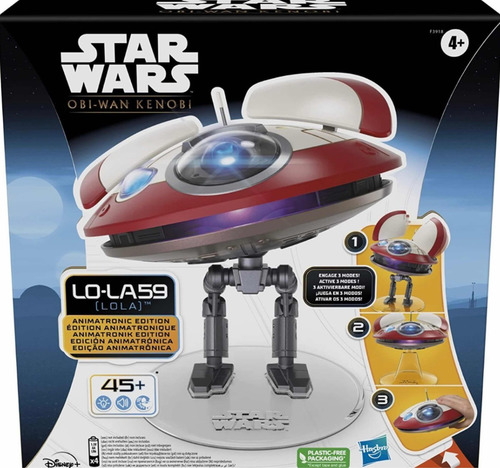 Juguete Star Wars Obi Wan Kenobi Lola59 Animatronico Hasbro