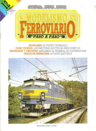 Modelismo Ferroviario - Fasciculo 12 - Nueva Lente