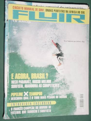 Revista Surf Fluir 155/set98 Neco Padaratz Jeffreys Bay