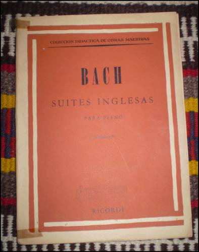 Suites Inglesas _ J. S. Bach - Ricordi