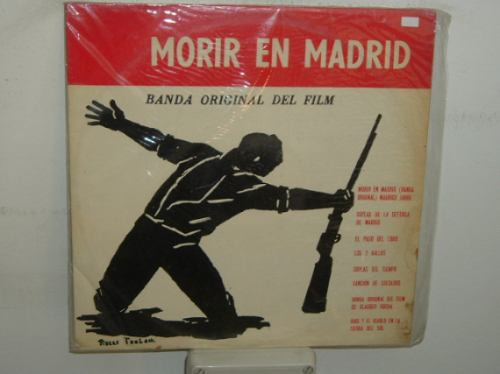 Maurice Jarre Morir En Madrid Soundtrack  Vinilo Argentino