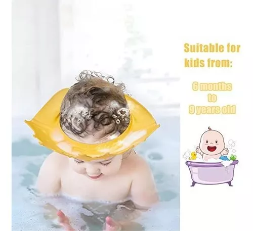 Gorro De Ducha Para Lavar El Cabello, Gorro De Baño Para Niños