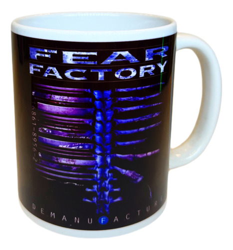 Fear Factory Demanufacture Taza Ceramica Heavy Metal