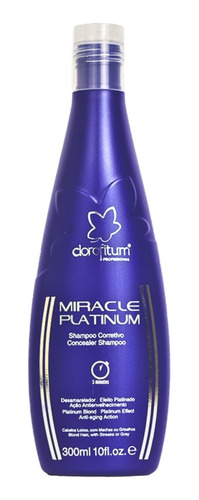 Shampoo Corretivo Miracle Platinum Clorofitum 300ml
