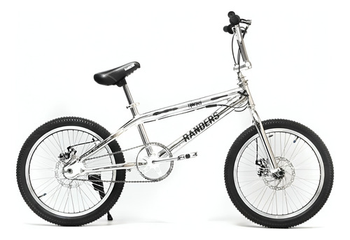 Bicicleta Randers Bmx Rod 20 Aluminio Cromado Mundo Gym