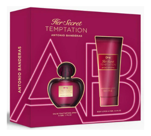 Her Secret Temptation Edt 50ml + Hydrating Body Lotion 75ml