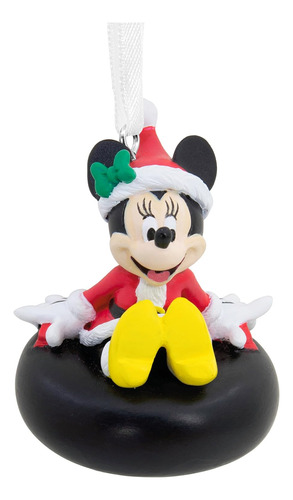 Adorno De Navidad Minnie Mouse Tubo De Nieve De Disney