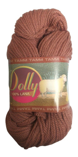 Estambre Dolly Lana 100% Lana Australiana Madeja De 100g Color Palo de rosa