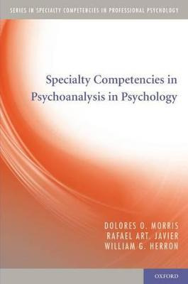 Libro Specialty Competencies In Psychoanalysis In Psychol...
