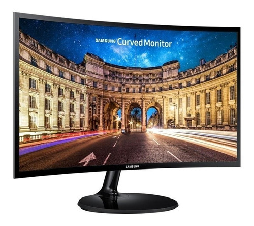 Monitor Led Curvo Samsung Full Hd 24 Lc24f390fhlm/zd