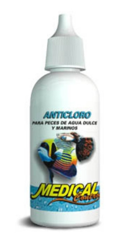Anticloro Medical Acuarios 30ml. 10 Piezas 