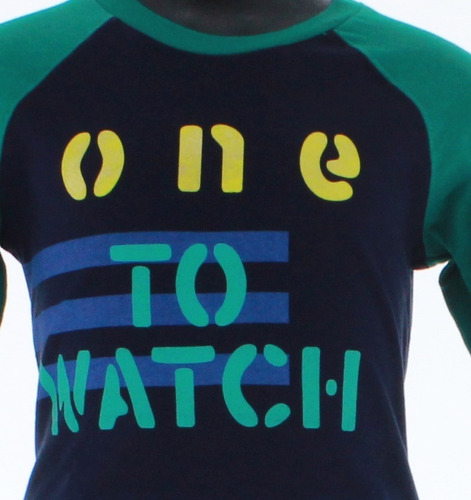 Playera Niño Azul Manga Larga Tshirt 3339 2 A 16 Años