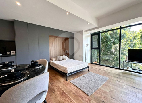 Venta Ultimo Depa Tipo Loft Listo Para Habitar Con Cajon De Estac En Icon Roma A Estrenar.